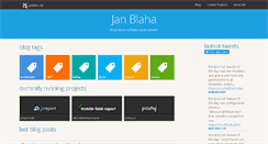 Desktop Screenshot of janblaha.net